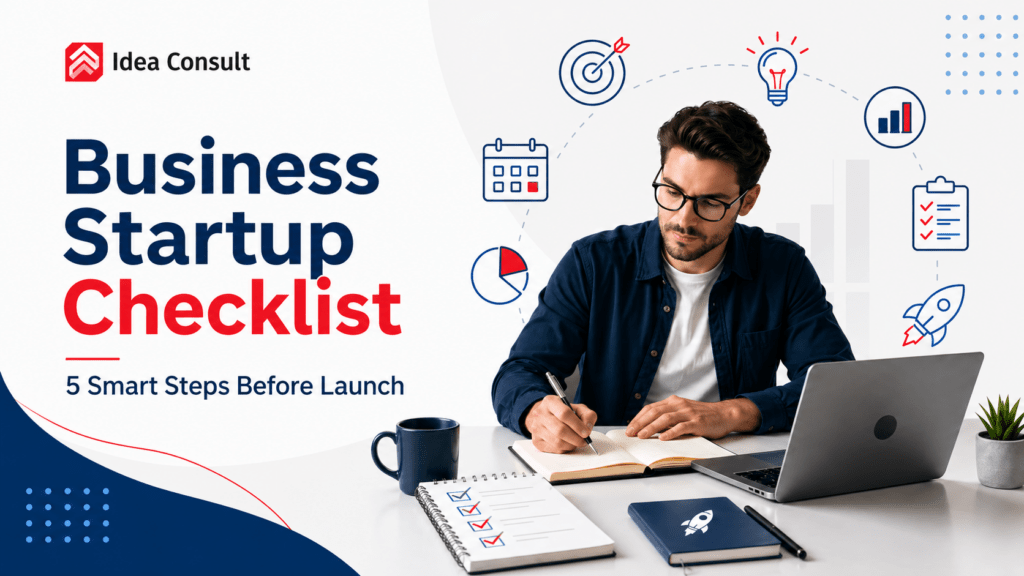 business startup checklist for founders before launch